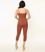 Copper Marcel Cropped Jumpsuit