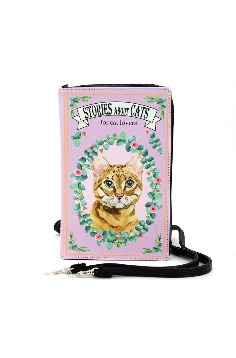 Stories About Cats Book Cross-body Bag