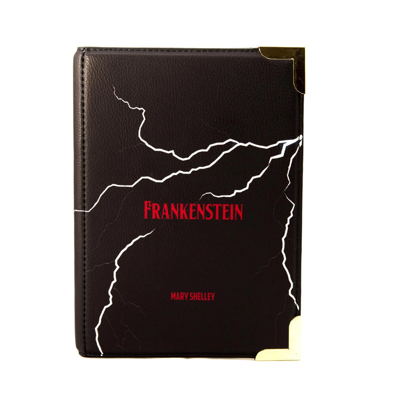 Frankenstein Black Crossbody Bag by Well Read Co.