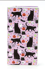 Black Cat Trick or Treating Wallet