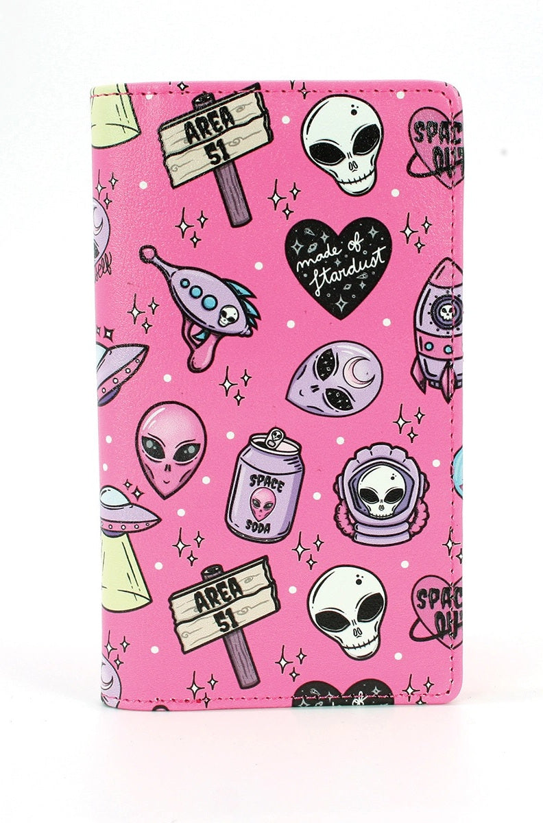 Pink Alien Wallet