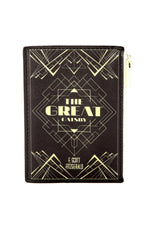 The Great Gatsby Art Deco Coin Purse Wallet by Well Read Co.