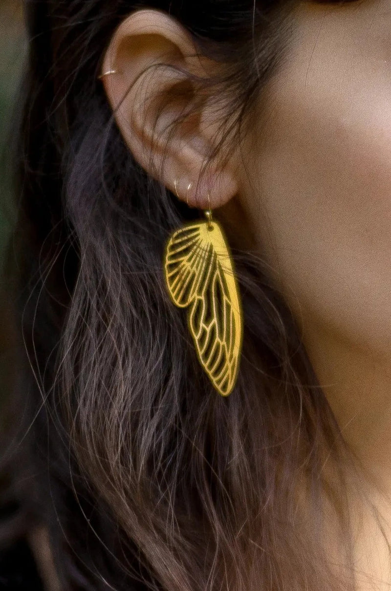 Wind Beneath My Wings Earrings by Peter and June