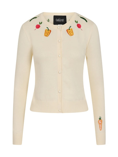 Vegetable Medley Jessie Cardigan by Collectif
