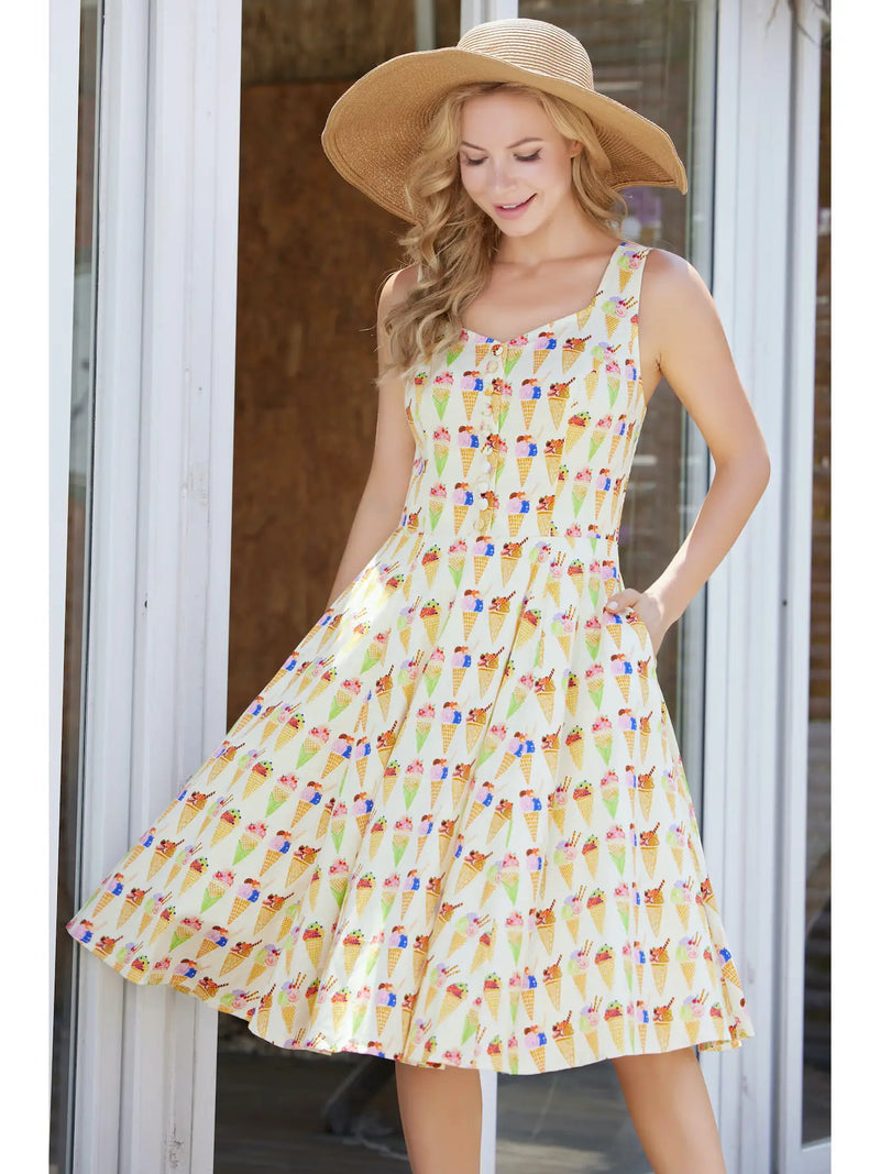 Ice cream shop dress
