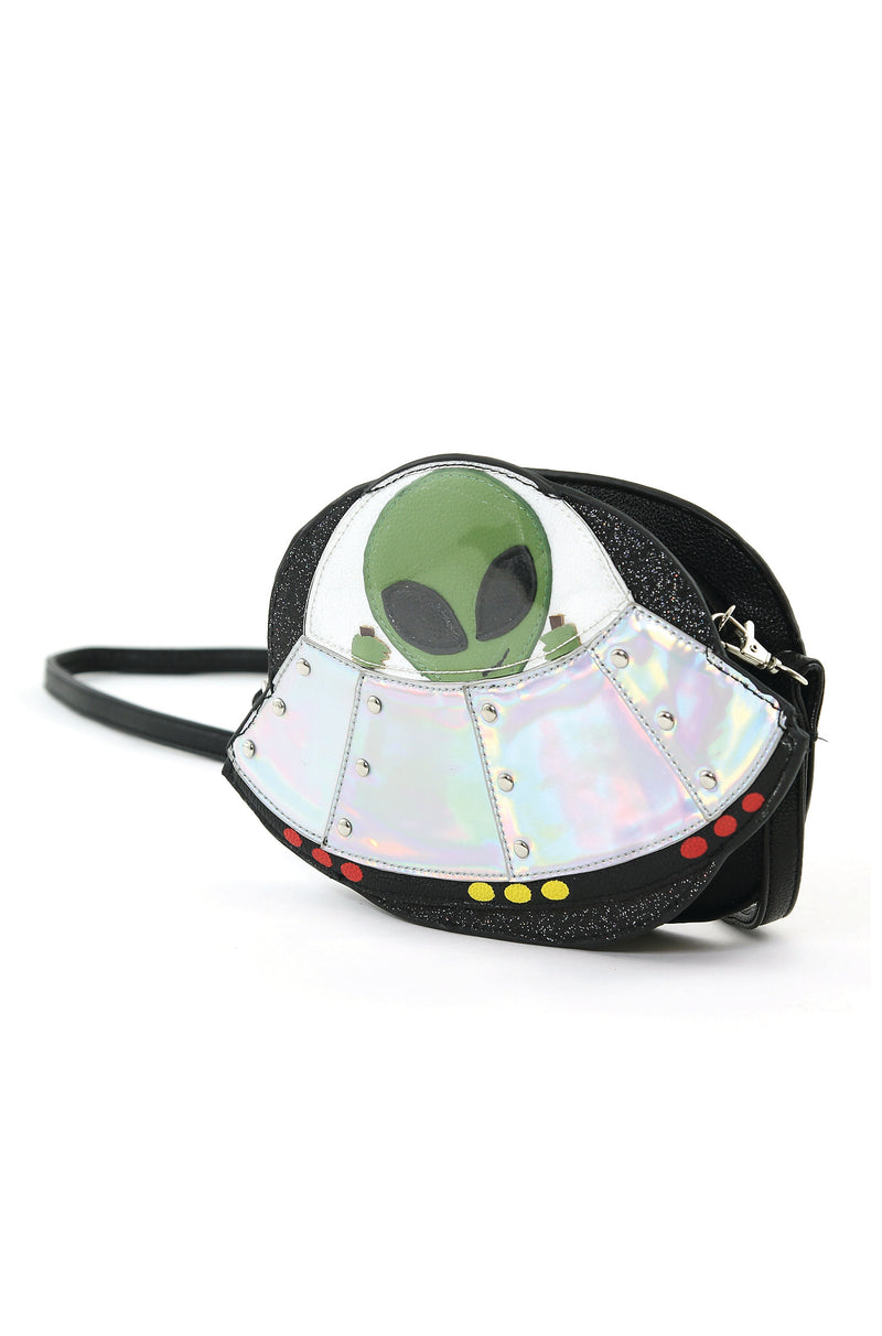 Alien Spaceship Crossbody Bag