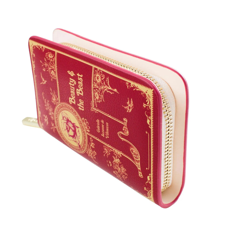 Beauty and the Beast Book Zip Around Wallet by Well Read Co.