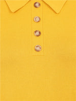 Yellow Pullover Maya Sweater by Collectif