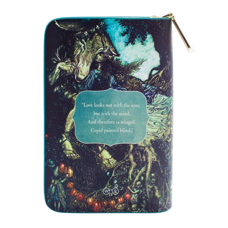 Midsummer Night's Dream Zip Around Wallet by Well Read Co.