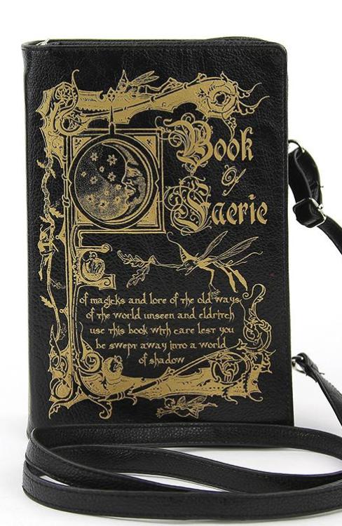 Book of Faerie Crossbody Bag