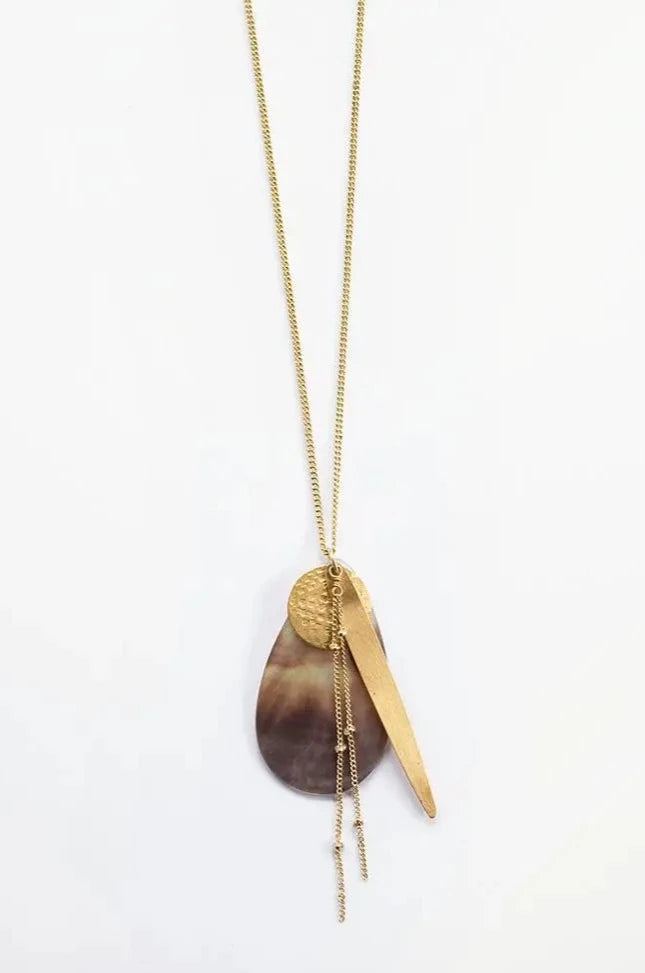 Meridian Shell Necklace by Mata Traders