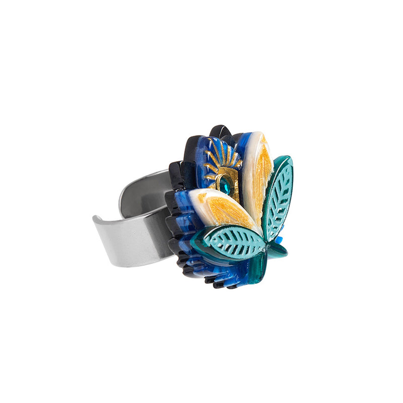 The Blue Lotus Ring by Erstwilder