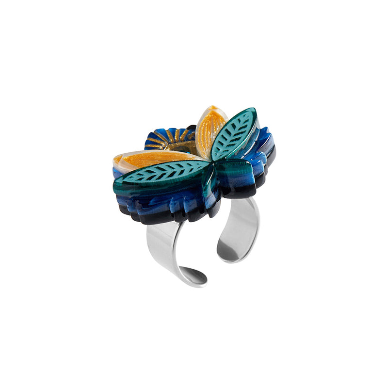 The Blue Lotus Ring by Erstwilder