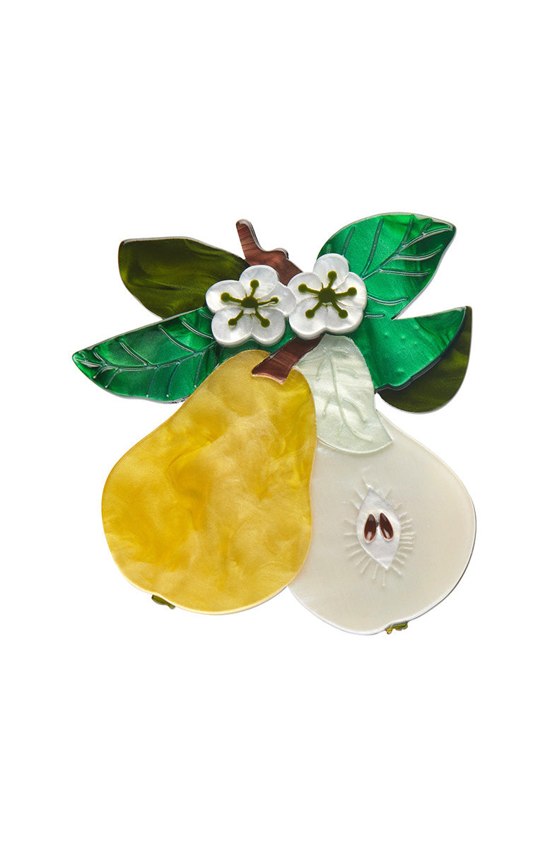 Compare the Pear Brooch by Erstwilder