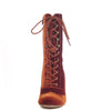 Rust Claire Lace-Up Boots by Chelsea Crew