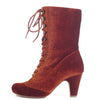 Rust Claire Lace-Up Boots by Chelsea Crew