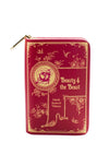 Beauty and the Beast Book Zip Around Wallet by Well Read Co.