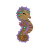 Doris the Seahorse Brooch by Daisy Jean Florals