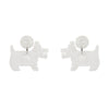 Terrier Resin Drop Earrings by Erstwilder Multiple Colors!