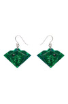 Emerald Earrings by Erstwilder