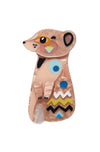 The Masterful Meercat Brooch by Erstwilder