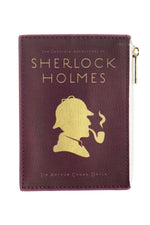 Sherlock Holmes Silhouette Coin Purse Wallet by Well Read Co.