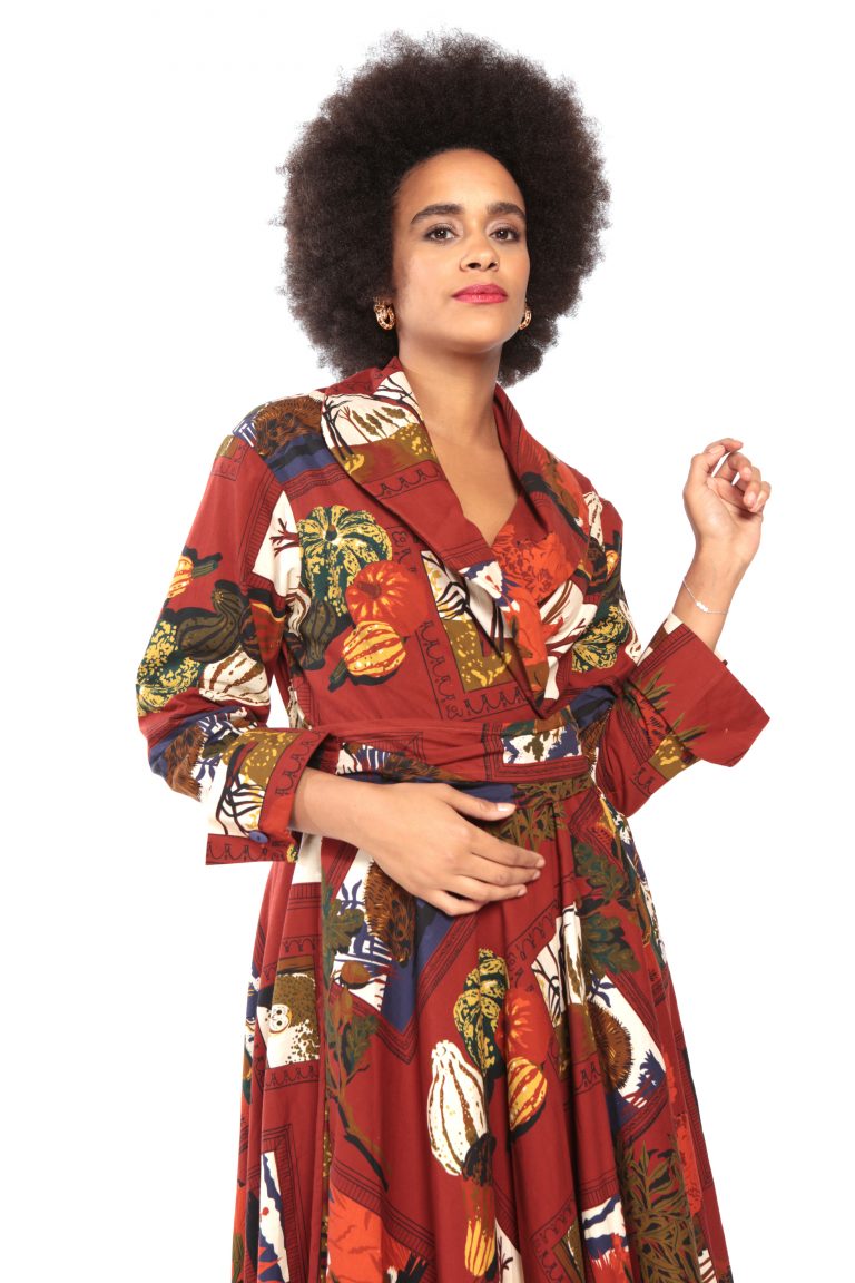 Willow and Wildlife Wrap Dress by Love Your Look