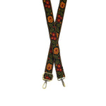 Narrow Embroidered Guitar Straps for Handbags