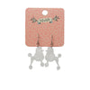 Poodle Ripple Resin Drop Earrings by Erstwilder Multiple Colors!