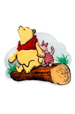 "Pooh and Piglet" Brooch by Lipstick and Chrome
