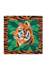 The Tranquil Tiger Large Square Scarf by Erstwilder
