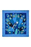 The Picturesque Peacock Large Square Scarf by Erstwilder
