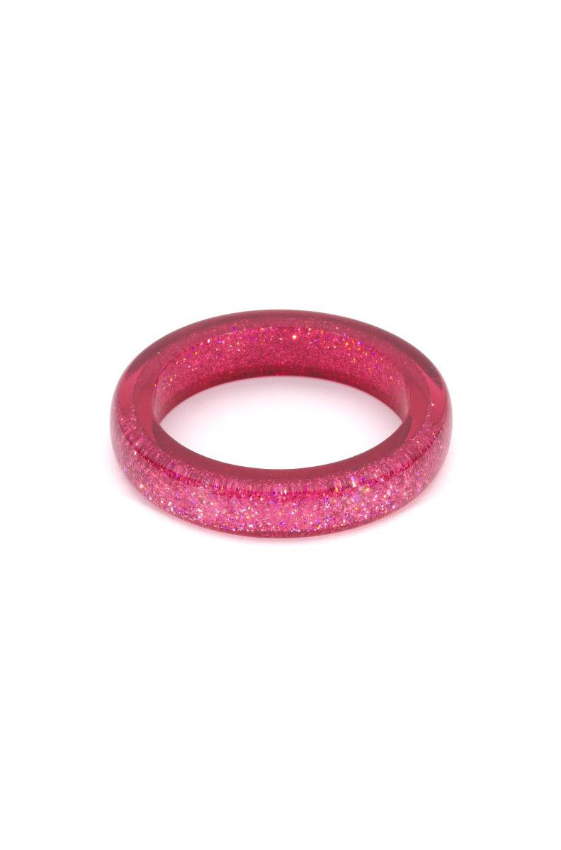 New Peony Glitter Bangle Bracelet by Splendette