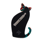 Thomas Taffy Cat Brooch by Erstwilder