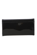 Night Lovers Black Patent Wallet by Banned