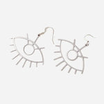 Eyes on You Earrings in Brass or Silver by Peter and June