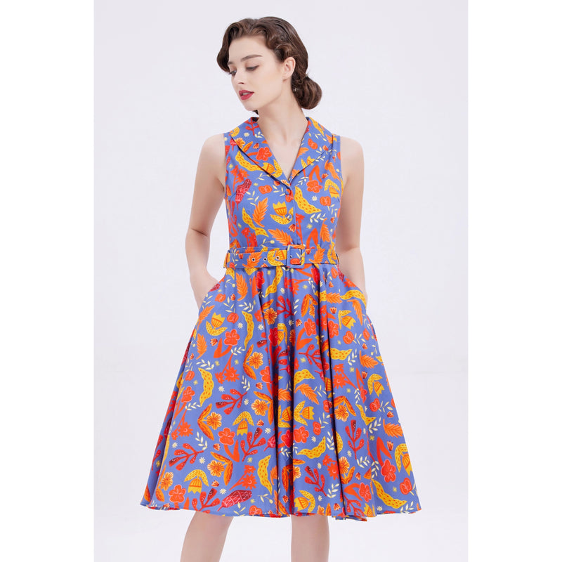 Foliage Jani Dress by Miss Lulo