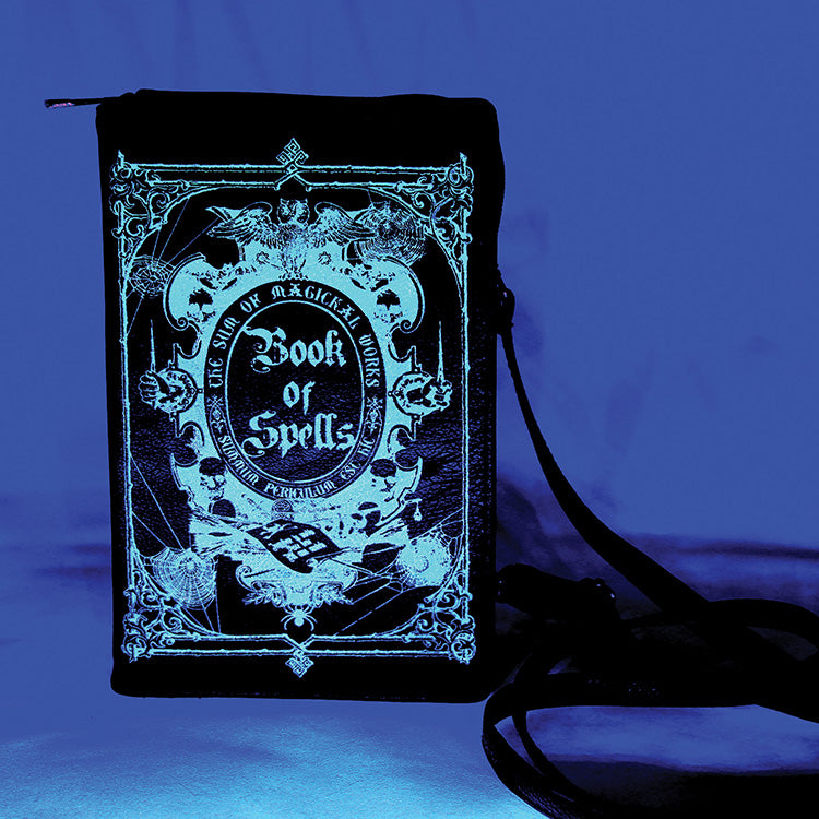 Book of Spells Book Glow in the Dark Bag