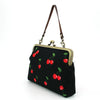 Black Cherry Kisslock Bag