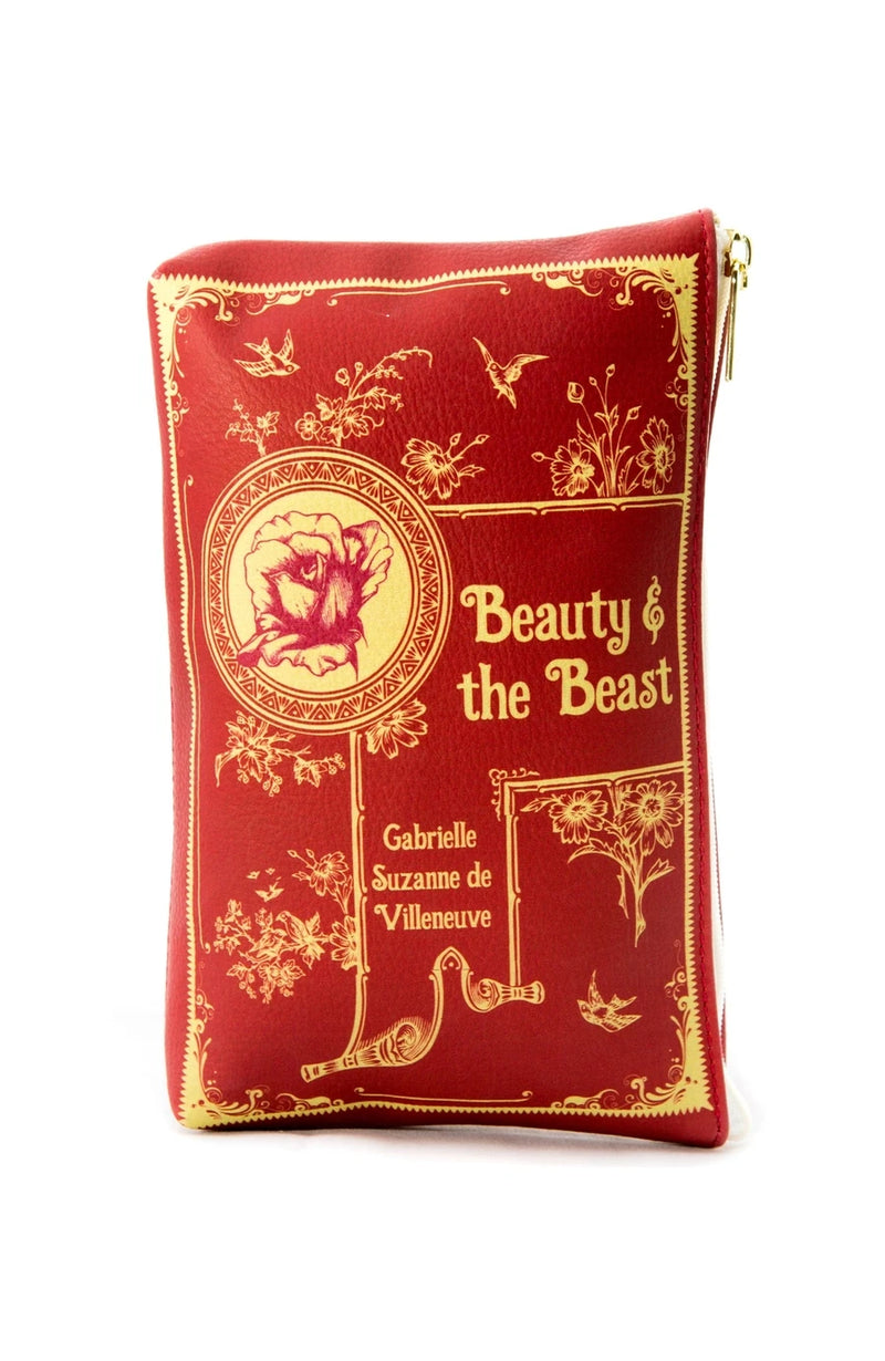 Beauty and the Beast Pencil Case Pouch by Well Read Co.