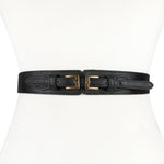 Double Buckle Stretch Belt in Multiple Colors!