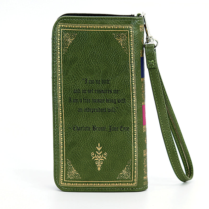 Jane Eyre Book Wallet in Green