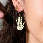 Hamsa Earrings by Peter and June
