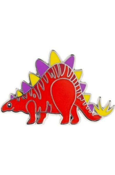Scotty Stegosaurus Enamel Pin by Erstwilder