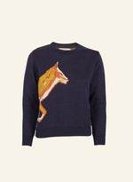 Fox Navy Blue Esther Sweater by Palava