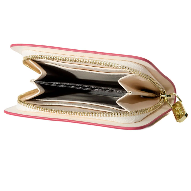 Dracula Moon Red Zip Around Wallet by Well Read Co.