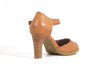 Tan Leather Darcey Mary Jane Heels by Chelsea Crew