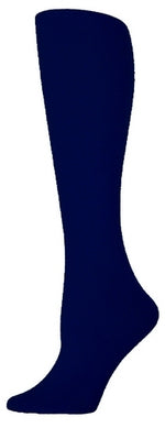 Foot Traffic Navy Microfiber Tights O/S and Plus