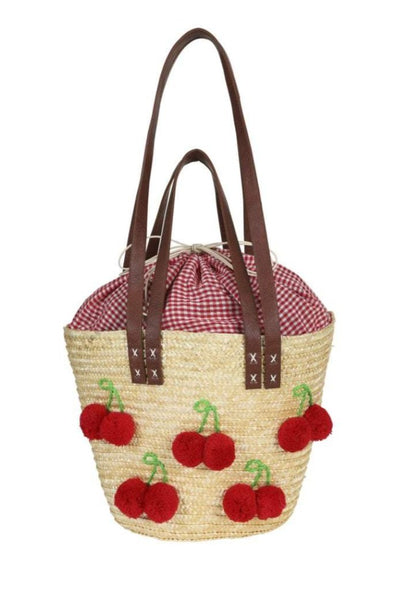 Gigi Cherry Beach Bag by Collectif – Modern Millie