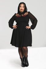 Tallulah Mid Dress by Hell Bunny